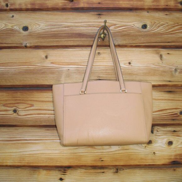 Tory Burch Robinson Small Tan Cardamom Bag Tote - Picture 8 of 16
